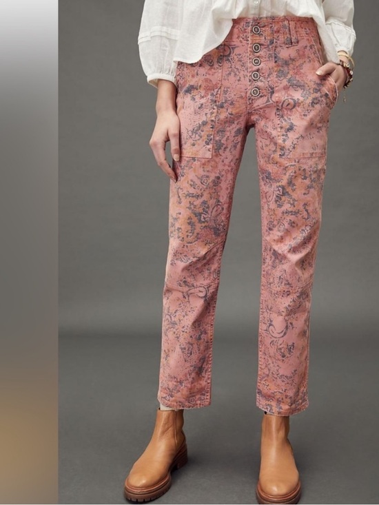 Anthropologie Pants - Anthropologie The Wanderer Utility Pant in Pink